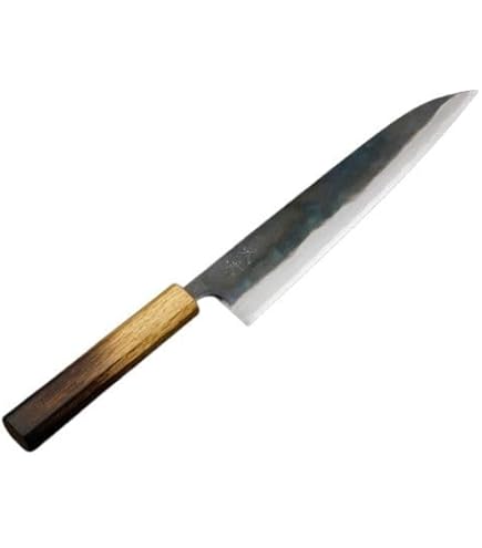 10887牛刀7寸家庭用 業務用 刺身包丁 鏡面仕上げ 両刃 黒檀黒水牛角八角柄 10887牛刀7寸家庭用 業務用 刺身包丁 鏡面仕上げ 両刃 黒檀黒水